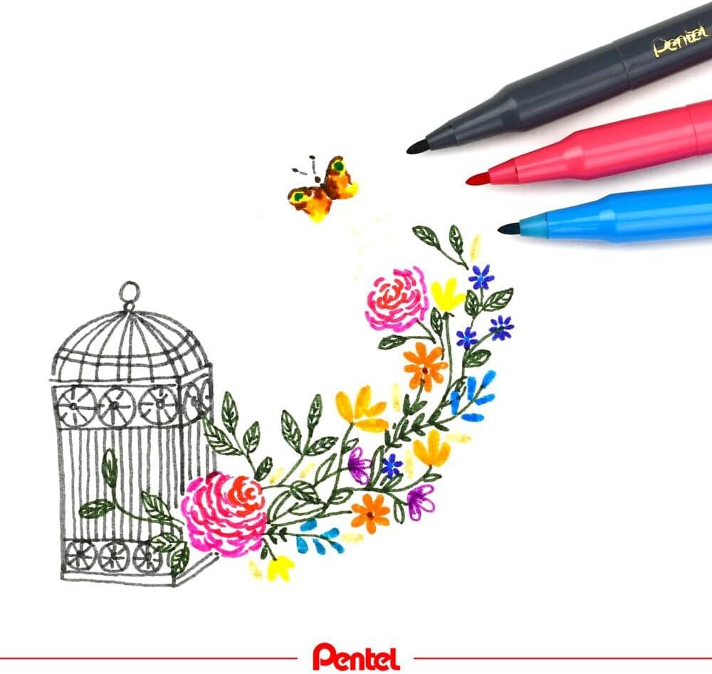 imagePentel Color Pen Set 36 Assorted Colors S36036Set of 12