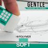 Pentel Clean Eraser, No Mess- No Residue, Hi-Polymer Soft Erasers for Pencils – White – 10 Pack – for Art, Office, and School use (6)(10)
