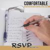 Pentel R.S.V.P Ballpoint Pens (Pack of 12) and Hallmark Bulk Kraft Thank You Notes (100 Count with Envelopes) for Weddings, Bridal Showers, Engagements, Any Occasion