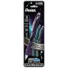 Pentel EnerGel RTX Dark Matter Liquid Gel Pen, (0.7mm), Assorted Dark Ink Colors, Pack of 3 (BL77DMPF3M)
