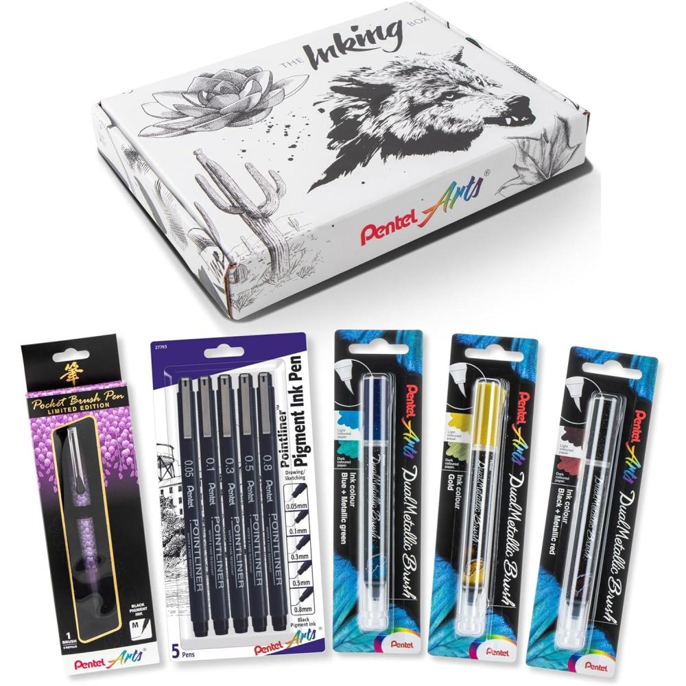 imagePentel Arts Limited Edition Holiday Inking Gift Box