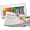 Pentel Arts Fabric Fun Pastel Dye Sticks, 15 Color Set (PTS-15)