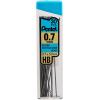 Pentel C257BPHB6 Super Hi-Polymer Lead Refills, 0.5mm, 0.7mm, HB, Black, 30/Tube, 6 Tubes/Pack(6 Count (Pack of 2))