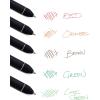 Pentel EnerGel Kuro Shades of the Ocean, Retractable Liquid Gel Pen, Assorted Ink Colors, Pack of 5 (BL437OCNPF5)(Shades of Leaves)