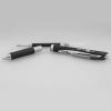 Pentel EnerGel Pro Permanent Gel Ink Pen, (0.7mm) Medium Point, Blue Ink, 2-Pk (BLP77BP2C)(Black)