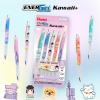 Pentel EnerGel RTX Liquid Gel Pen, Kawaii Tokyo Designs, (0.7mm), Medium Line, Black Ink, Pack of 5 (BL77KWIPF5A)