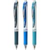 Pentel EnerGel RTX Retractable Liquid Gel Pen, 0.7mm, Camo Hue, Sepia, Black, and Forest Green Ink, Pack of 3 Pens (BL77CAMBP3M)(Note Taking)