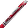 Pentel EnerGel RTX Retractable Liquid Gel Pen Canister, Blue Ink, 36pk (BL77PC36C)(Red)