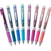 Pentel EnerGel RTX Retractable Liquid Gel Pen, Creator Expressions Pack, 0.7mm, Metal Tip, Medium Line, Assorted Ink, Pack of 8 Pens (BL77XRIGBP8M)(Creator)