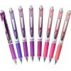 Pentel EnerGel RTX Retractable Liquid Gel Pen, Creator Expressions Pack, 0.7mm, Metal Tip, Medium Line, Assorted Ink, Pack of 8 Pens (BL77XRIGBP8M)(Passion)