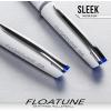Pentel Floatune Rollerball, 0.8mm medium point, Blue Ink, 5-pk (BY108PF5C)