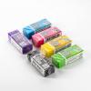 Pentel Hi-Polymer Eraser Colors – Small Assorted Block Erasers, Smudge-Free, Non-Abrasive, for School, Office & Art, Pack of 48 (ZEH05CRM-4)