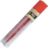 Pentel Lead 0.5mm, Red, 12 Leads Per Tube, Box of 12 Tubes (PPR-5)(1 pack)