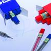 Pentel Refill 12 Pack, 0.7mm, Medium, Lead Red (PPR-7)(Red)