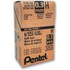Pentel Super Hi-Polymer Lead, 0.3mm, Extra Fine, H, 12 Piece/tube, Box of 12 (300-H)(1 Count (Pack of 12))
