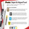 Pentel Super Hi-Polymer Lead, 0.3mm, Extra Fine, H, 12 Piece/tube, Box of 12 (300-H)(12 Count (Pack of 1))