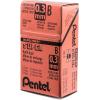 Pentel Super Hi-Polymer Lead, 0.3mm, Extra Fine, H, 12 Piece/tube, Box of 12 (300-H)(12 Count (Pack of 12))