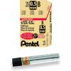 Pentel Super Hi-Polymer Lead Refill, 0.5mm, Fine, 3H, 144 Pieces of Lead (C505-3H),Gray(B)