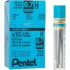 Pentel Super Hi-Polymer Lead Refill, 0.7mm Medium, B, 144 Pieces of Lead (50-B),Gray(144 Count (Pack of 5))