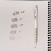 Pentel Super Hi-Polymer Lead Refill, 0.9mm Thick, 2B, 180 Pieces of Lead (50-9-2B),Gray(2H Lead)
