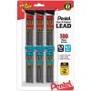 Pentel C257BPHB6 Super Hi-Polymer Lead Refills, 0.5mm, 0.7mm, HB, Black, 30/Tube, 6 Tubes/Pack(1 Count (Pack of 6))
