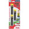 Pentel C29BPHB3 Super Hi-Polymer Lead Refills, 0.9mm, HB, Black, 30/Tube, 3 Tubes/Pack(Single)