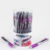Pentel EnerGel RTX Retractable Liquid Gel Pen Canister, Blue Ink, 36pk (BL77PC36C)(Violet)