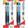 Pentel PD345BP2K6 Quicker Clicker Mechanical Pencil, 0.5 mm, Smoke/Blue, 2/Pack(2 Count (Pack of 2))