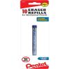 Pentel Refill Eraser For AL, AX and PD Series Pencils 5 Pcs/Tube, Box of 12 (PDE-1), White, 60 Pack(5 Count (Pack of 1))