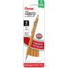 Pentel Sharp Mechanical Pencil, (0.9mm), Bold Line, Yellow Barrel, Pack of 4 (P209PF4G)(0.9mm)