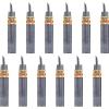 Pentel Super Hi-Polymer Lead Refill, 0.5mm, Fine, 3H, 144 Pieces of Lead (C505-3H),Gray(H)