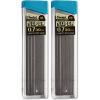 Pentel Super Hi-Polymer Lead Refill 0.7 mm Medium, HB, 30 Pieces of Lead (C27BPHB-K6),Gray(30 Count (Pack of 2))