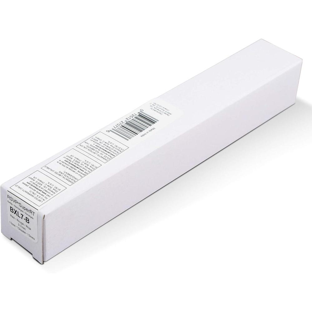 imagePentel Refill Ink  For BX480 RSVP SUPER RT Ballpoint Pen 10mm Med Line Red Ink 2Pk pouch  BXL10BRed