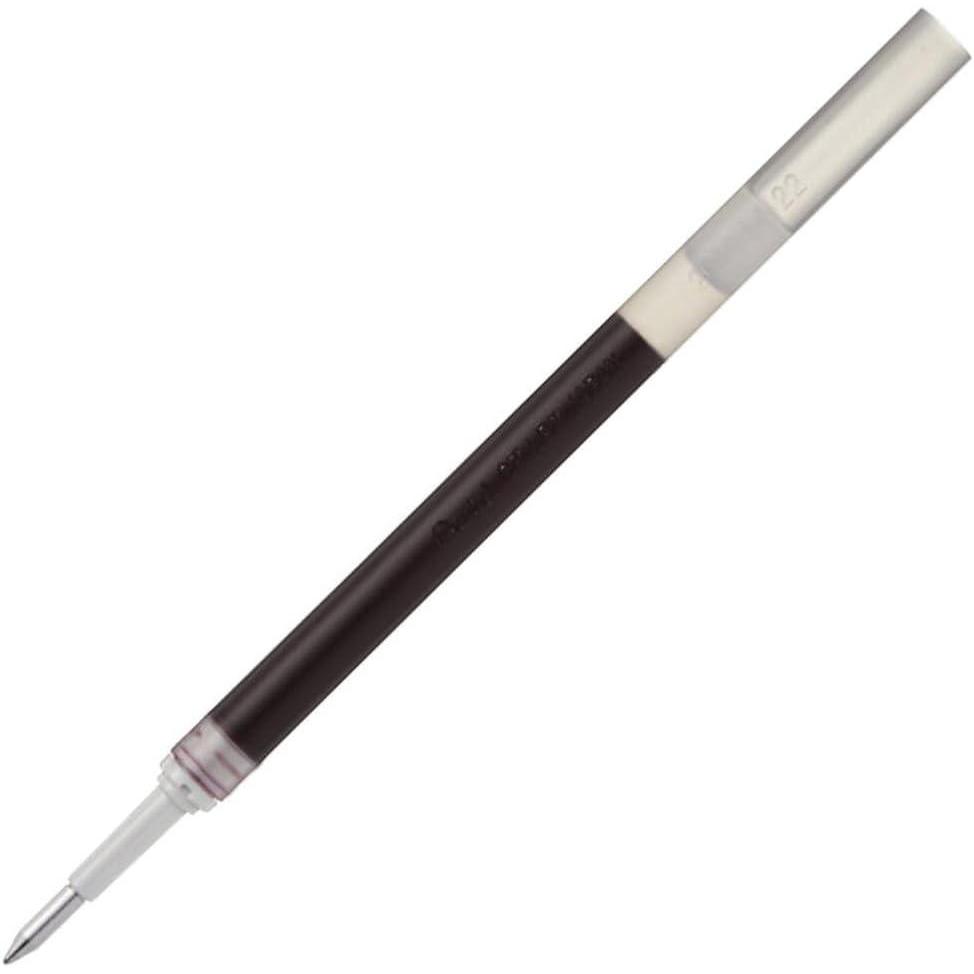 imagePentel Refill Ink for BL57BL77 EnerGel Liquid Gel Pen 07mm Metal Tip Green Ink Box of 12 LR7D12Burgundy