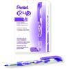 Pentel 24/7 Chisel Tip Liquid Highlighter, Violet Ink, Box of 12 (SL12-V)