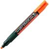 Pentel Arts Wet Erase Chalk Marker, Chisel Tip, Orange Ink, Box of 12 (SMW26-F)(Orange)