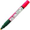 Pentel Arts Wet Erase Chalk Marker, Chisel Tip, Orange Ink, Box of 12 (SMW26-F)(Red)