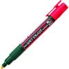 Pentel Arts Wet Erase Chalk Marker, Chisel Tip, Orange Ink, Box of 12 (SMW26-F)(Red)