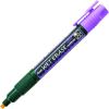 Pentel Arts Wet Erase Chalk Marker, Chisel Tip, Orange Ink, Box of 12 (SMW26-F)(Violet)