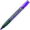 Pentel Arts Wet Erase Chalk Marker, Chisel Tip, Orange Ink, Box of 12 (SMW26-F)(Violet)