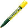 Pentel Arts Wet Erase Chalk Marker, Chisel Tip, Orange Ink, Box of 12 (SMW26-F)(Yellow)