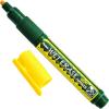Pentel Arts Wet Erase Chalk Marker, Chisel Tip, Orange Ink, Box of 12 (SMW26-F)(Yellow)
