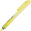 Pentel Handy-line S Retractable Highlighter, Chisel Tip, Yellow Ink, 4 /Pack (SXS15BP4G)