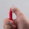 Pentel Handy-line S Retractable and Refillable Permanent Marker, Red Barrel, Red Ink, Box of 12 (NXS15-B)(Red)