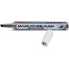 Pentel Markathon Pump Dry Erase Marker, Chisel Tip, Assorted Colors, 4 Pack with Eraser (MWL6SXBP4MKIT)(Black)