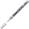 Pentel Permanent Marker, White, Fine Point, 1-Pack (100W-S)(1 Count (Pack of 1))