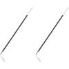 Pentel Refill Ink for BK90 Pentel R.S.V.P. Ballpoint Pen, Fine Line, Blue Ink, 2-Pack (BKL7-C)(Red)