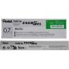 Pentel Refill Ink for BL57/BL77 EnerGel Liquid Gel Pen, 0.7mm, Metal Tip, Green Ink, Box of 12 (LR7-D-12)(Green)