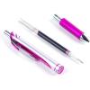 Pentel Refill Ink for BL57/BL77 EnerGel Liquid Gel Pen, 0.7mm, Metal Tip, Green Ink, Box of 12 (LR7-D-12)(Magenta)
