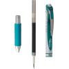 Pentel Refill Ink for BL57/BL77 EnerGel Liquid Gel Pen, 0.7mm, Metal Tip, Green Ink, Box of 12 (LR7-D-12)(Turquoise Blue)